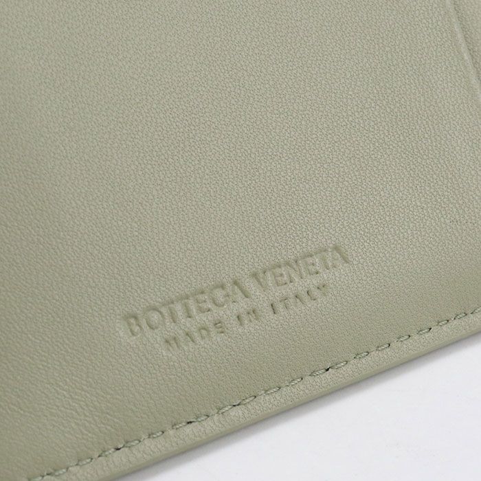 Bottega Veneta Cles Git Cassette Card Case Lambskin