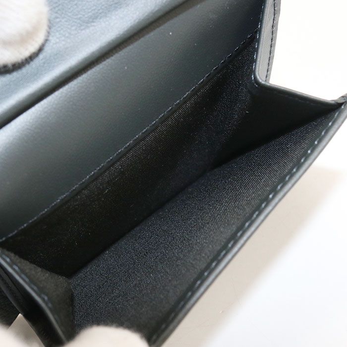 Dior Saddle Bifold Wallet Cotton