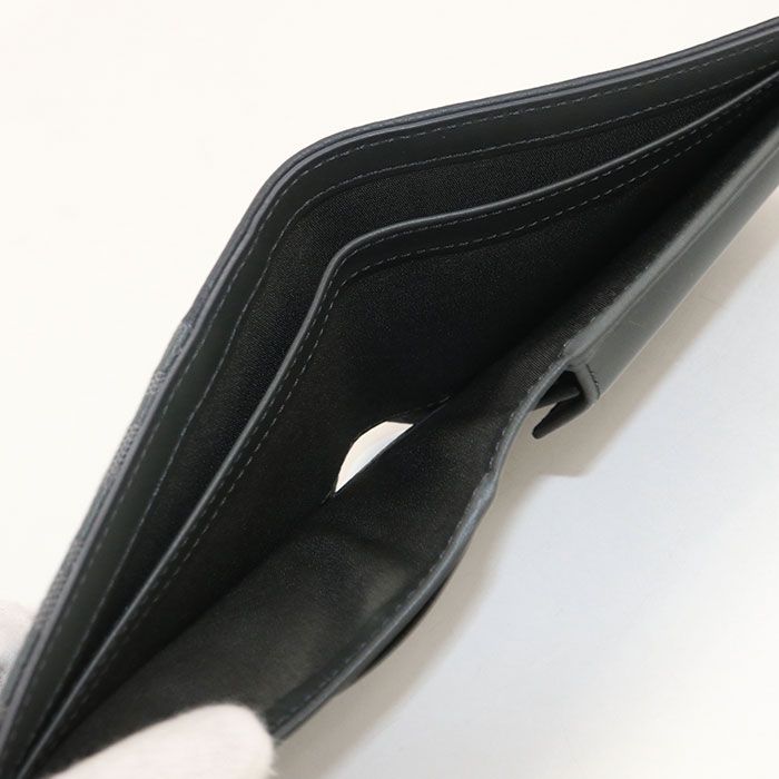 Dior Saddle Bifold Wallet Cotton