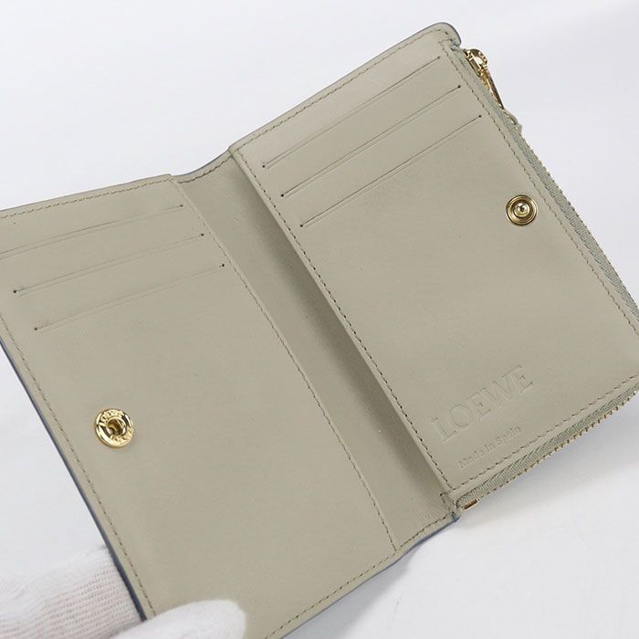 Loewe Anagram Bifold Wallet Calfskin