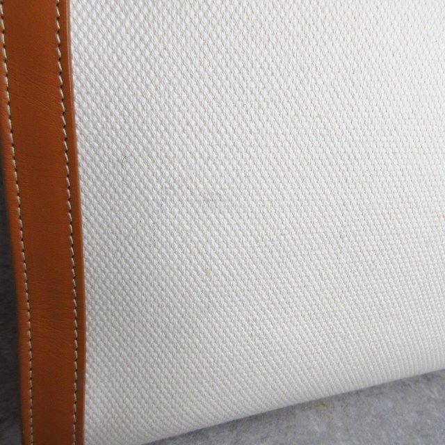 Celine Vertical Cover Large Canvas Leather Camel
