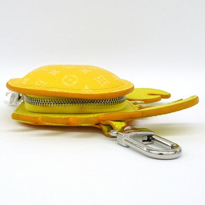 Louis Vuitton Charm Coin Case Club Crab Monogram Leather