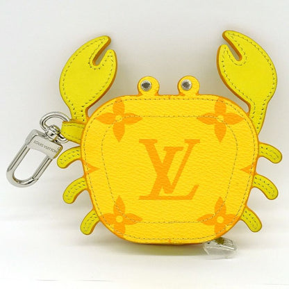 Louis Vuitton Charm Coin Case Club Crab Monogram Leather