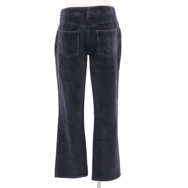 Chanel Pants Cotton Velvet
