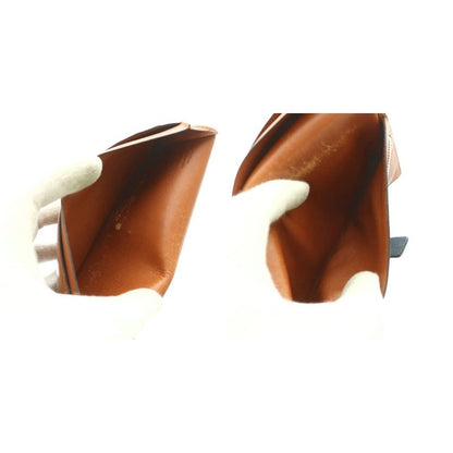 Loewe Vertical Wallet Bifold Wallet Leather Brown SS OS