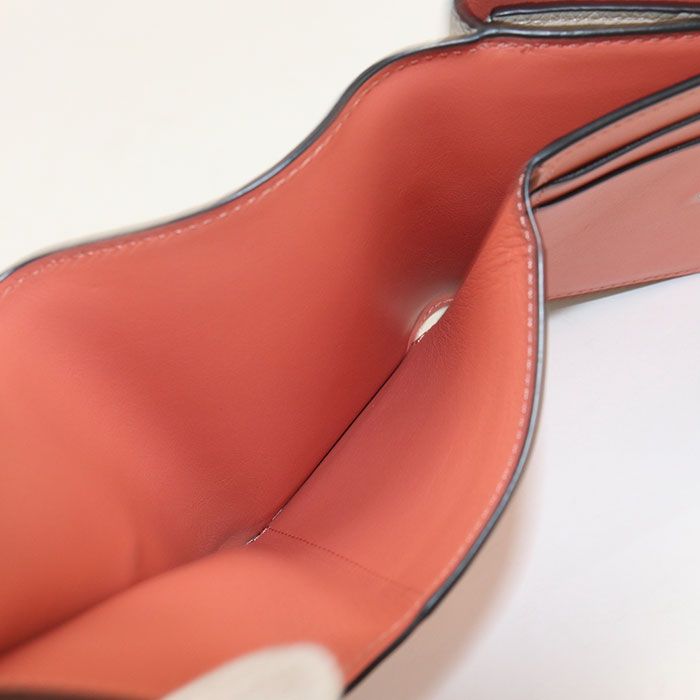 Loewe Trifold Wallet Anagram Calfskin