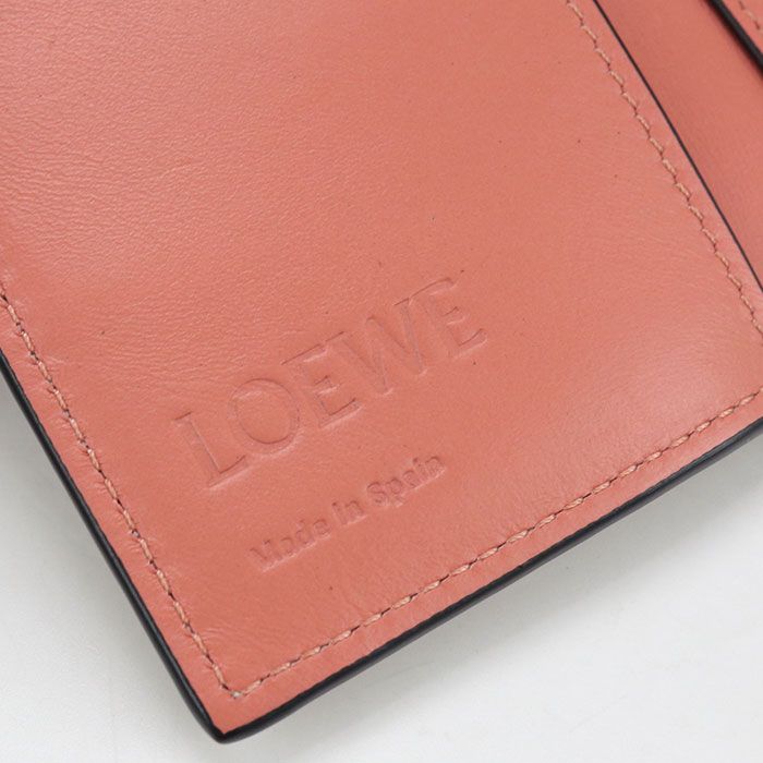 Loewe Trifold Wallet Anagram Calfskin