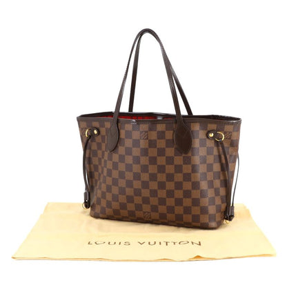 Louis Vuitton Damier Neverfull PM Tote Ebene Brown
