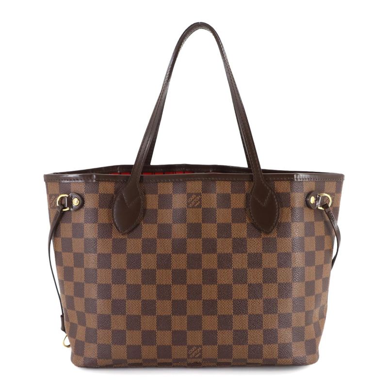 Louis Vuitton Damier Neverfull PM Tote Ebene Brown