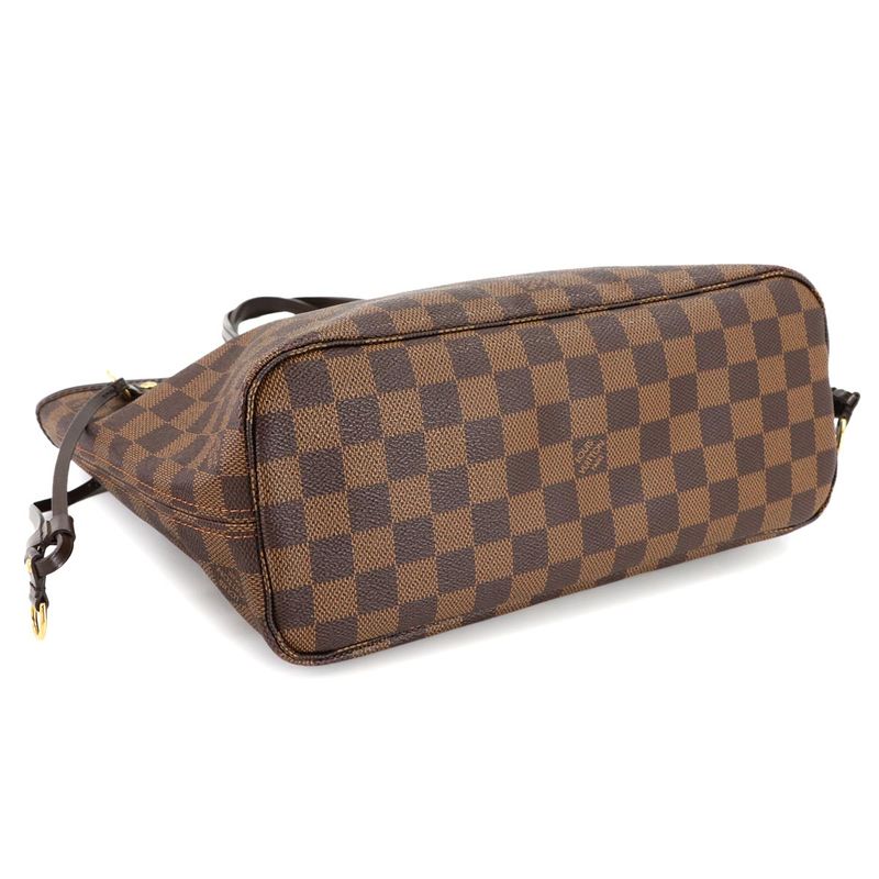 Louis Vuitton Damier Neverfull PM Tote Ebene Brown