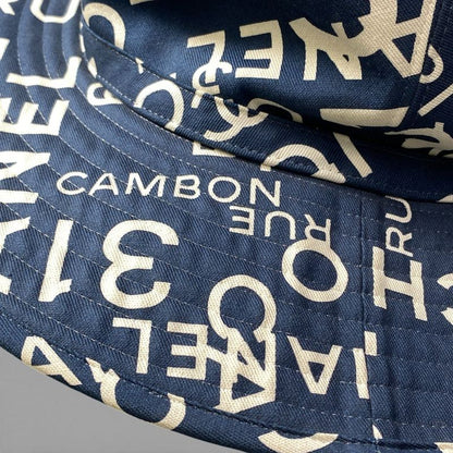 Chanel B2 Vintage by Sea Logo CC Bucket Hat