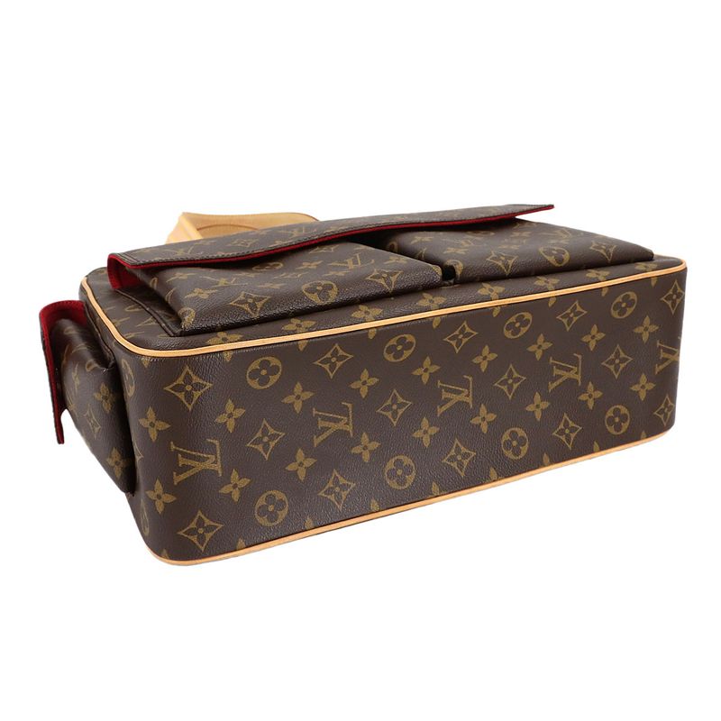 Louis Vuitton Monogram Multiplicity Tote Brown Gold