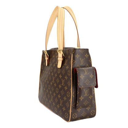 Louis Vuitton Monogram Multiplicity Tote Brown Gold