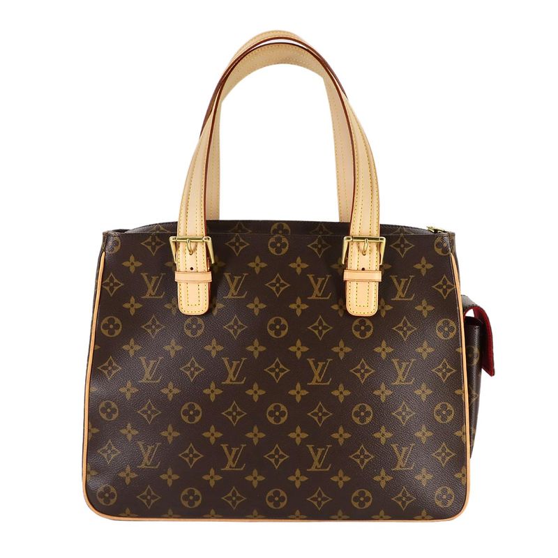 Louis Vuitton Monogram Multiplicity Tote Brown Gold