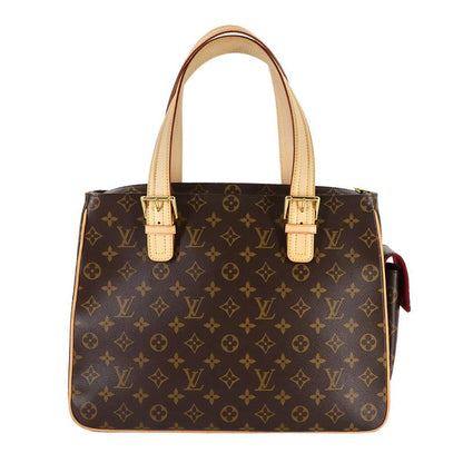 Louis Vuitton Monogram Multiplicity Tote Brown Gold