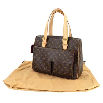 Louis Vuitton Monogram Multiplicity Tote Brown Gold