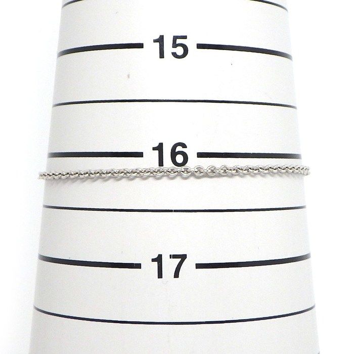 Hermes Bracelet Echappee Toggle Motif Mini Chaine D'ancre 18K White Gold