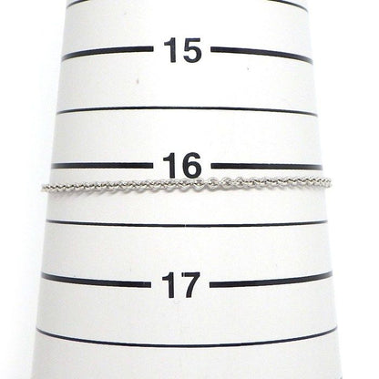 Hermes Bracelet Echappee Toggle Motif Mini Chaine D'ancre 18K White Gold