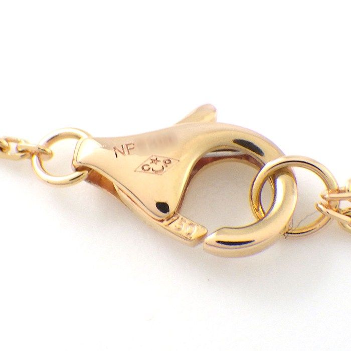 Cartier Necklace Dame le XS Diamant Leger 1 Point Diamond 18K