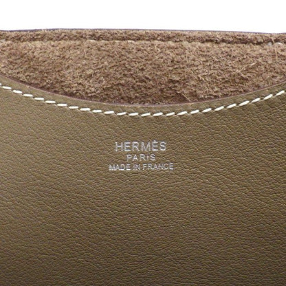 Hermes Handbag in the Loop 18 Etoupe Taurillon Clemence Swift