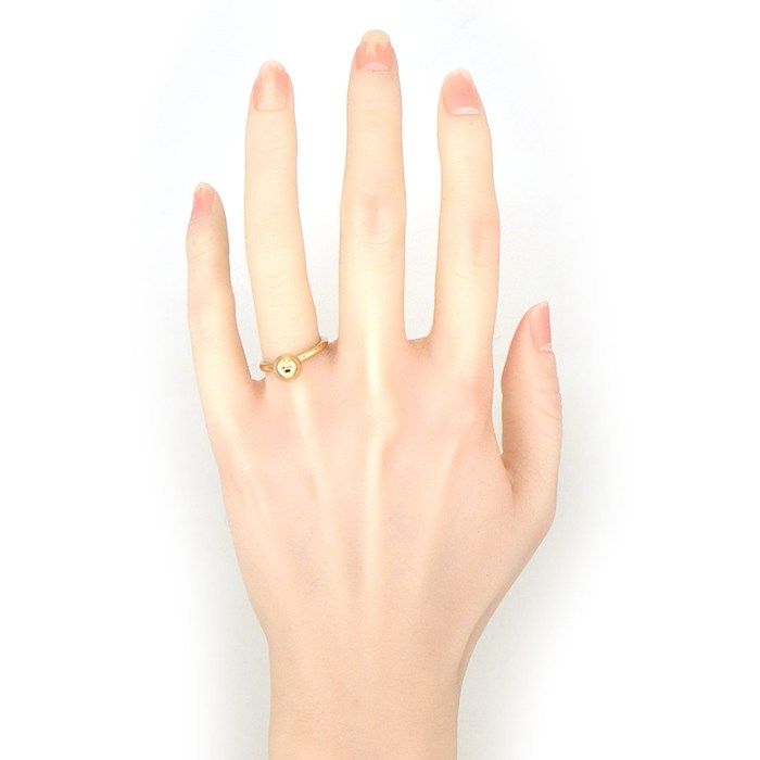 Tiffany & Co. Ring Ball New York Logo 18K Pink Gold