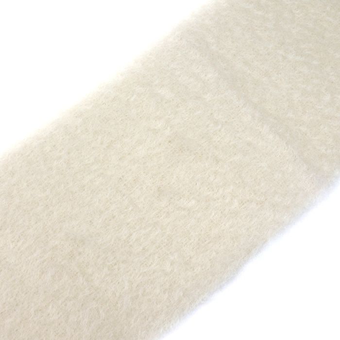 Loewe Mohair Fringe Scarf White