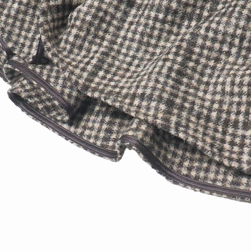 Dolce & Gabbana Long Skirt 36 Check Alpaca Blend