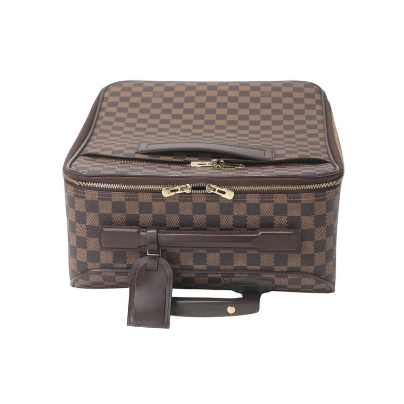 Louis Vuitton Damier Travel Bag Pegase 45 Brown