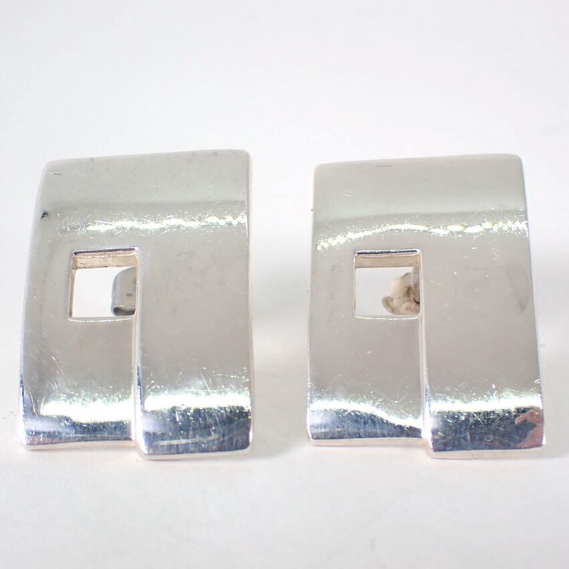 Gucci 925 Logo Earrings