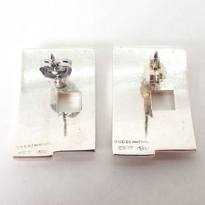 Gucci 925 Logo Earrings