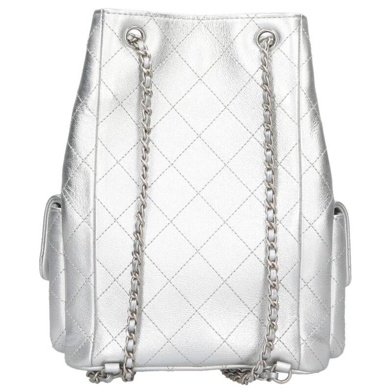 Chanel Quilted Leather Backpack