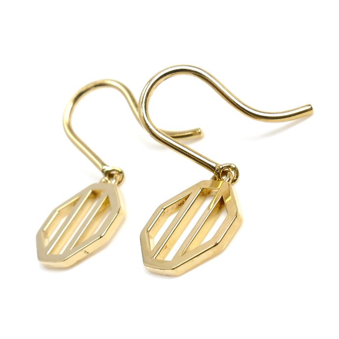 Tiffany & Co. 18K Yellow Gold Jelly Earrings