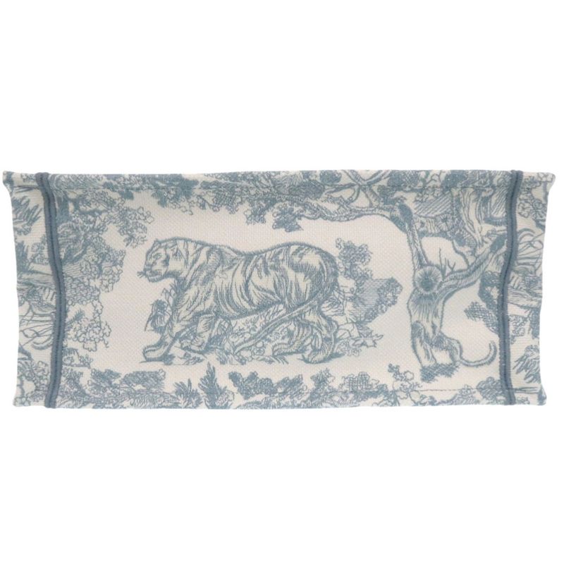 Dior Book Tote Toile de Jouy Embroidery Cotton Light