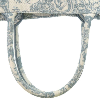 Dior Book Tote Toile de Jouy Embroidery Cotton Light
