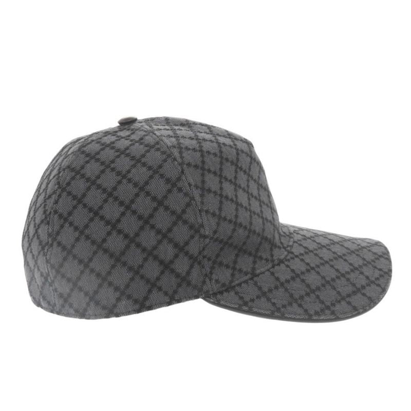 Gucci Diamante XL Cotton Gray Hat Cap