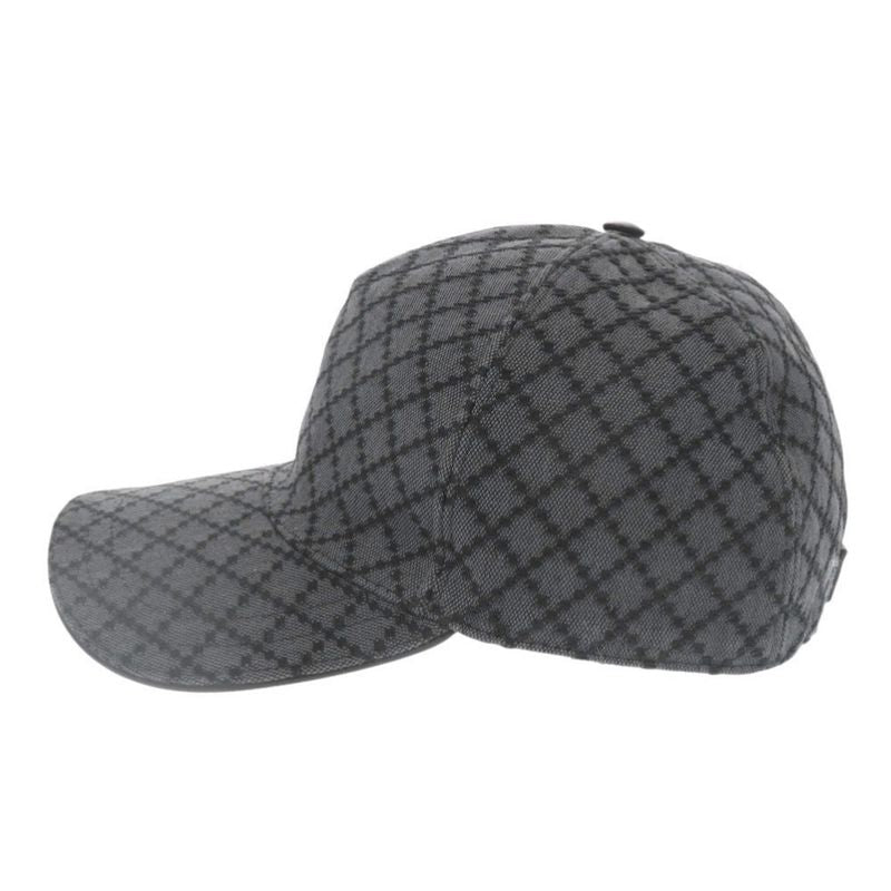 Gucci Diamante XL Cotton Gray Hat Cap