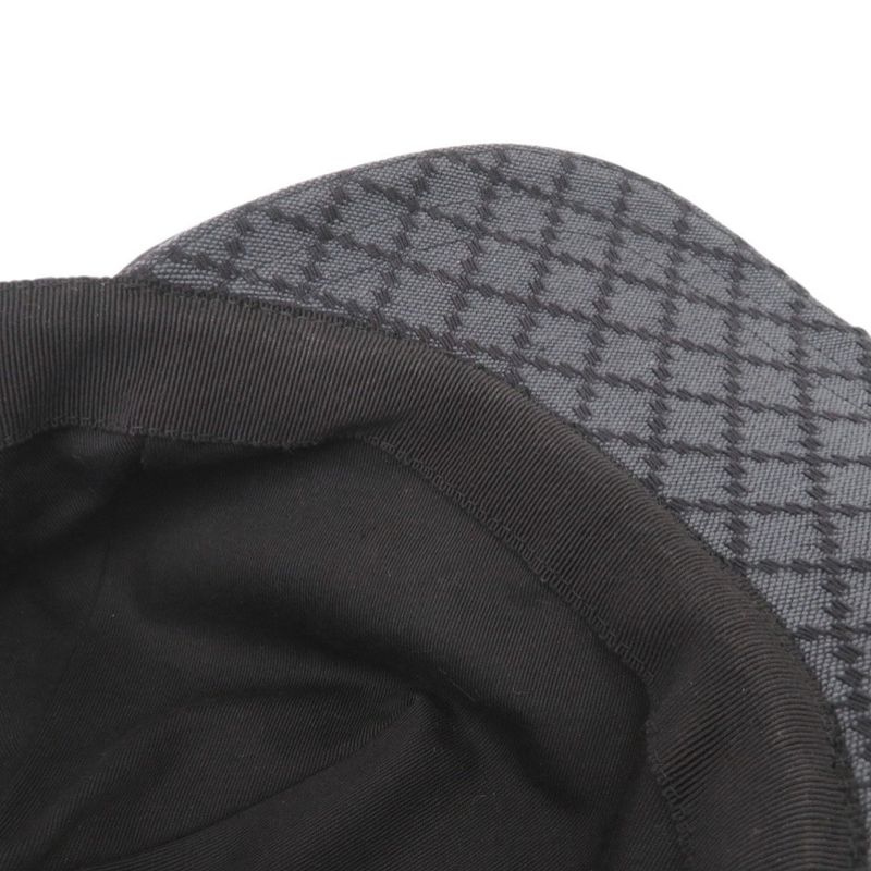 Gucci Diamante XL Cotton Gray Hat Cap