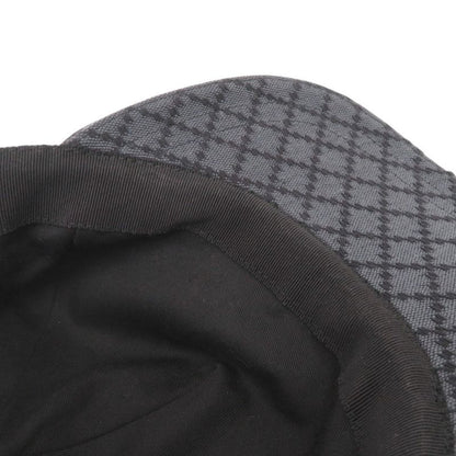 Gucci Diamante XL Cotton Gray Hat Cap