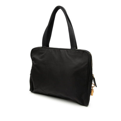 Prada Tote Shoulder Bag Black