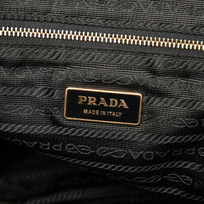 Prada Tote Shoulder Bag Black