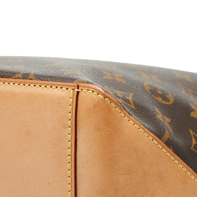 Louis Vuitton Monogram Cabas Mezzo Shoulder Bag Tote Brown