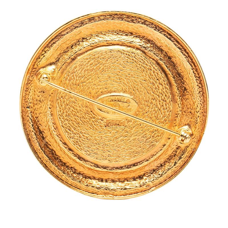 Chanel CC Logo 31 Rue Cambon Paris Gold Plated