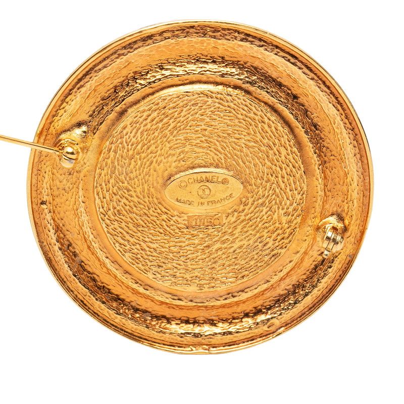 Chanel CC Logo 31 Rue Cambon Paris Gold Plated