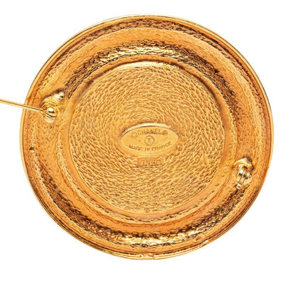 Chanel CC Logo 31 Rue Cambon Paris Gold Plated