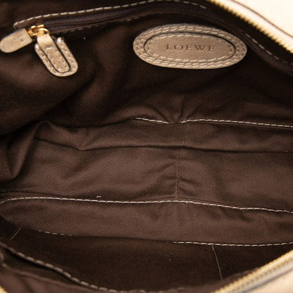 Loewe Anagram Tassel Beige Leather