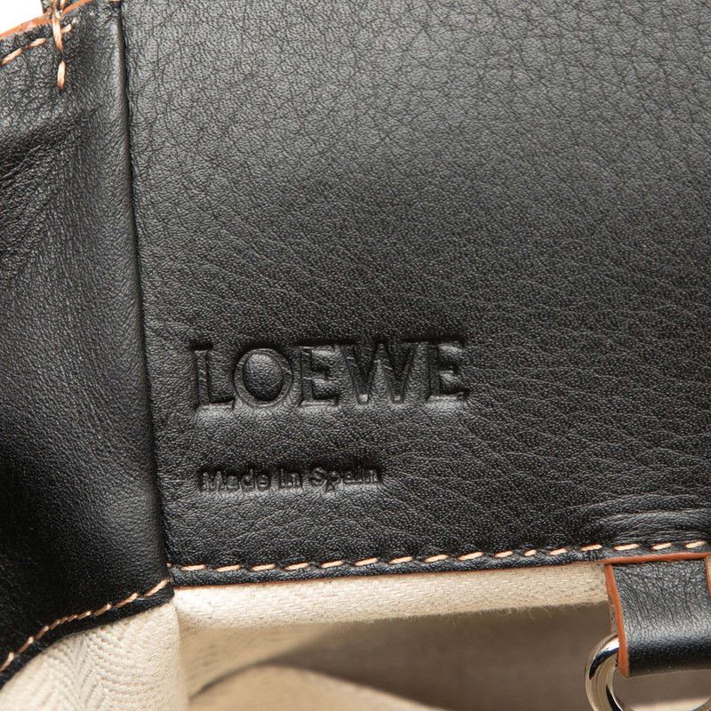 Loewe Hammock Small 2-Way Shoulder Bag Beige Multicolor Leather