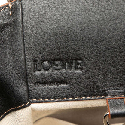 Loewe Hammock Small 2-Way Shoulder Bag Beige Multicolor Leather
