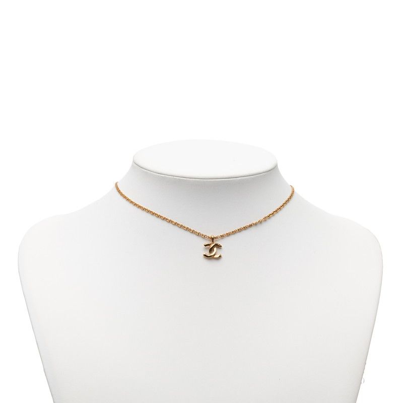 Chanel CC Logo Gold Plated
