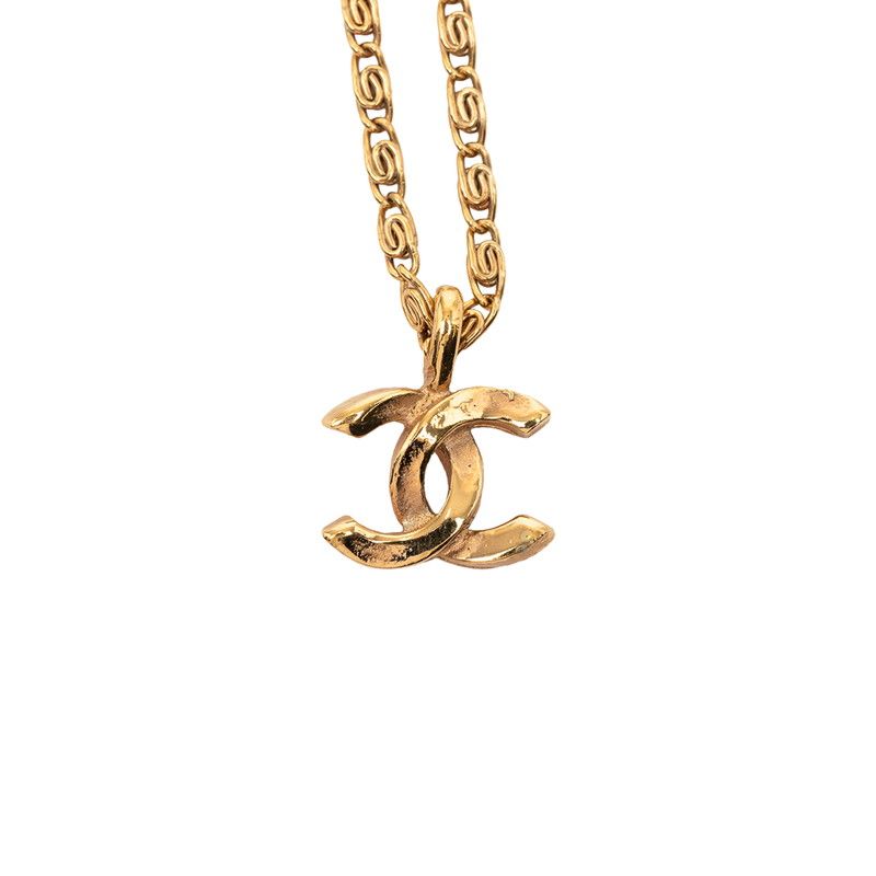 Chanel CC Logo Gold Plated