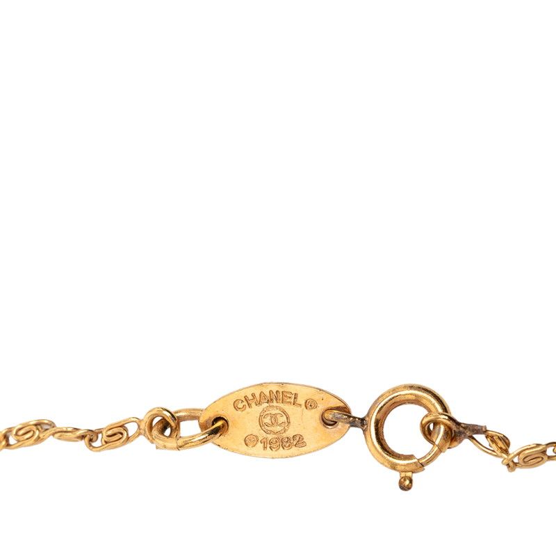 Chanel CC Logo Gold Plated